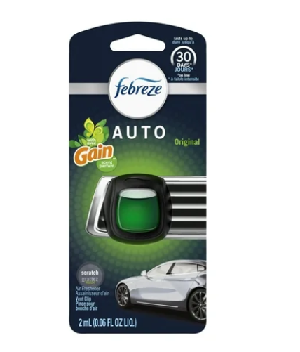 Febreze CAR GAIN Orig 2 ml .06FLOZ SIDECAP