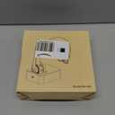 Trucker Bluetooth Headset with Microphone, Wireless Cell Phone Headset with Noise Canceling Mic Charging Base Mute Function for Home Office Call Center Skype (Black&Silver)