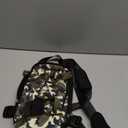 Pawaboo Pet Carrier Backpack, Adjustable Pet Front Cat Dog Carrier Backpack Travel Bag, Legs Out, Easy-Fit for Traveling Hiking Camping for Small Medium Dogs Cats Puppies, Medium,Deep Camouflage Black