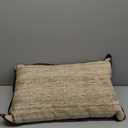 Loloi II Collection PLL0143 Brown/Ivory 16'' x 26'' Cover w/Down Pillow