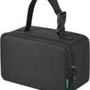 Beautyflier Travel Carrying Bag for Lifevac Home Kit, Durable Storage Bag for Airway Suction Device, Portable Travel Case with Adjustable Hand Strap for Car Home Camping Hiking, Black (Bag Only)