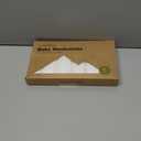 6-Pack Baby Washcloths - Soft Absorbent Viscose from Bamboo Wash Cloths for Babies, Kids, Toddlers, Infant, Newborn Bath Towels, Gentle on Sensitive Skin, 10x10 Reusable Face Towels (White)