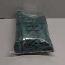 MIULEE Hunter Green Privacy Sheer Curtains That Let Light in 84 Inches Long Non-See-Through Semi Sheer Curtain Light Filtering Window Curtains Christmas Drapes for Living Room Bedroom 2 Panels Set