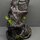 GRETMIX Cat Tunnel,3 Way Cat Toys,Tree Trunk Cat Tunnels for Indoor, Cat Maze for Kitty, Puppy, Kitten,Rabbit to Chase and Play, Collapsible Tube, Easy to Store Kitten Tunnel,L59,Tree Design Gift