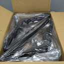 HOUSE DAY Black Velvet Hangers 60 Pack, Non Slip Clothes Felt Hanger Heavy Duty for Coat, Premium Slim Space Saving Suit Hangers for Closet Organizer, 360 Rotating Silver Hook