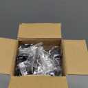 1 Inch Black Curtain Rods for windows,Heavy Duty Curtain Rods for Windows 28 to 48 Inch, Standard Decorative Window Curtain Rod Set with Brackets for bathroom Kitchen Bedroom Window