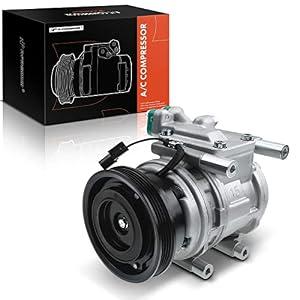 A-Premium Air Conditioner AC Compressor with Clutch Compatible with Hyundai Tucson 2.0L 2008-2009, Kia Sportage 2.0L 2008-2010