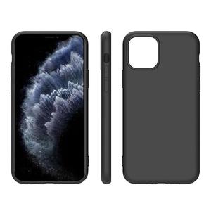 LRK Ultra Thin Black Case Compatible with iPhone 11 Pro Max: Slim, Soft, and Flexible (NOT Hard) [Matte Finish] Protective Black Phone Cover for iPhone 11 Pro Max, 6.5 Inch - Matte Black