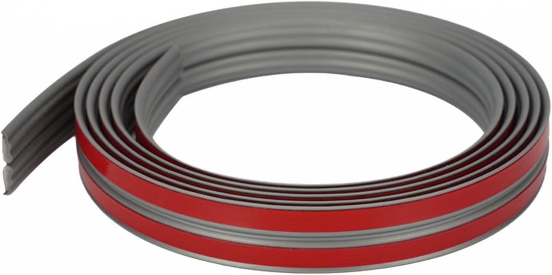 Wall Corner Protector Inside & Outside Self Adhesive Wall Corner Guard & Edge Protector, Caulk Strip for Floor, Window, Door, Ceiling, Grey, 0.8in x 20ft (Gray)