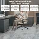 Heavy Duty Chair Mat for Carpet,36"x48",2.2mm,Office Floor Mat for Carpeted Floors,Under Desk Mat for Low Pile Carpet,Mat for Office Chair on Carpet