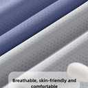 Leakproof Panties for Over 60#s with Incontinence-5 Pack Leakproof Ladies Underwear (Beige, M)