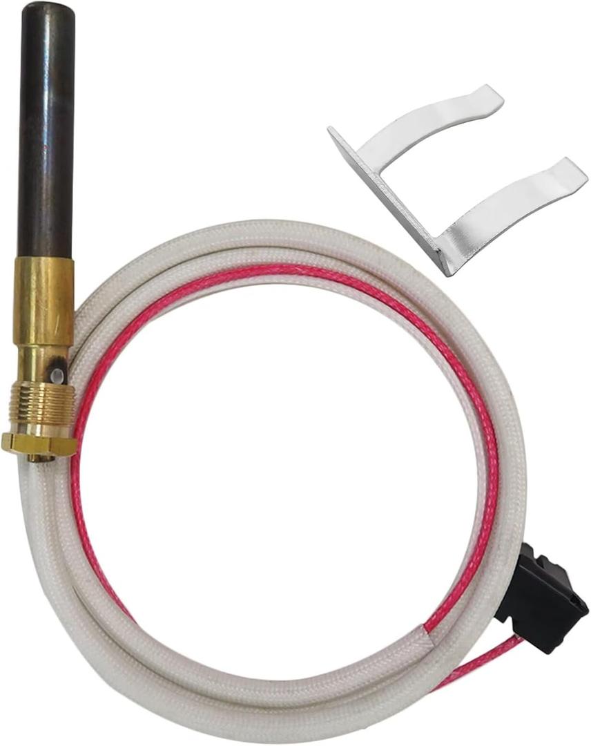New Natural,LP Thermopile Senor Replacement Parts Fits for The AM46743 - Burner Assembly, Over 750mV