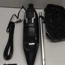 Steam Mop, 12-in-1 Powerful Handheld Steam Cleaner Detachable Steam Mops for Floor Cleaning, 565ML Removable Tank, 23FT Power Cable, MultiPurpose Steamer for Hardwood, Tile, Grout, Furniture (Black)