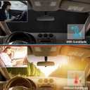 Windshield Sun Shade for 2014-2018 Subaru Forester Thicken 4-Layer Foldable Front Window Sunshade Cover Sun Visor Protector Block UV Rays