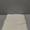 Rectangle Tablecloth 60x104 inch Linen Textured Waterproof Table Cloth Stain and Wrinkle Resistant Washable, Decorative Fabric Table Cover for Outdoor and Indoor Use, Ivory