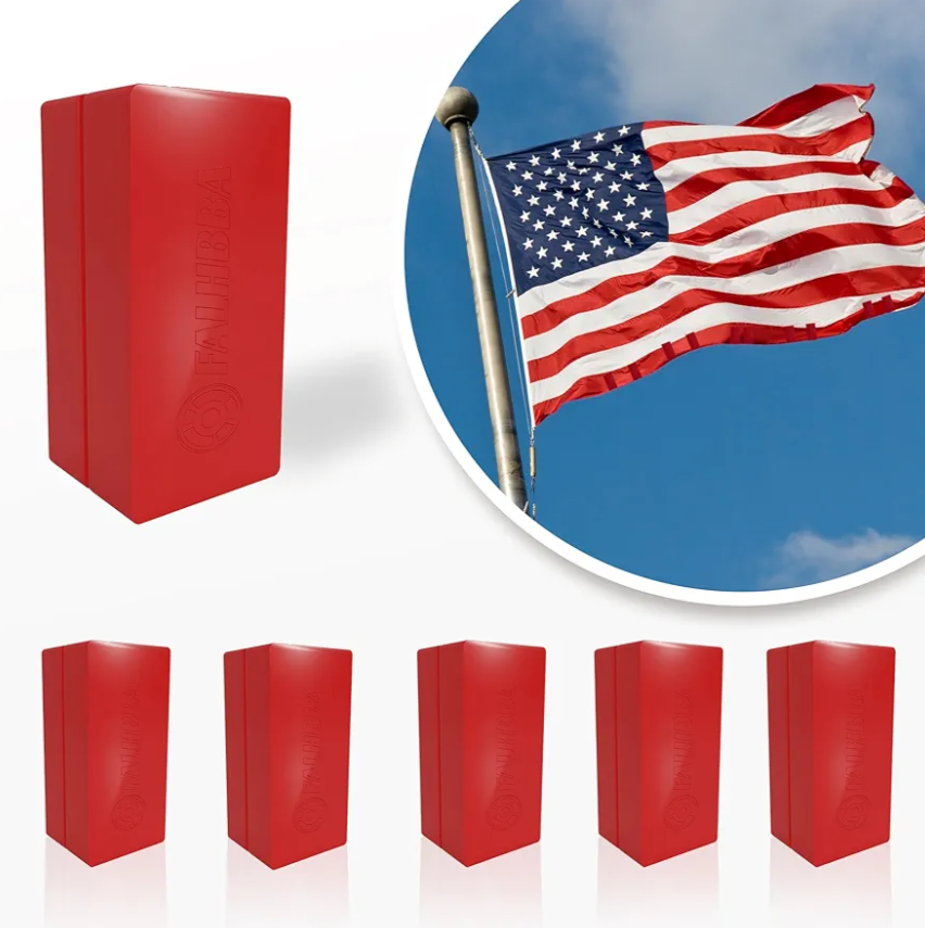 10 Pack Flag Weights for Winds,Magnetic Flag Weights for Bottom Plastic Covered Waterproof Magnet Weights Stopping Outdoor Flag Drapery Tangles,Suitable for Outdoor American Flags and Garden Flags