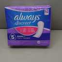 Always Discreet Incontinence Pads for Women and Postpartum Pads, Heavy, 48 CT, up to 100% Bladder Leak Protection