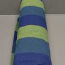 SUNCREAT Portable Tree Hammock, Double Hammocks 2 Person with Outer Bag, Blue Stripe