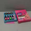 Nail Art Studio for Girls - Birthday Gift - Nail Polish Kit for Kids Ages 7-12 Years Old - Girl Gifts Ideas - Gift Set - Girly Stuff - Polish, Pens, Glitter, Stickers, Gems, Filer - 8 9 10 11 12 Year