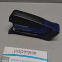 PaperPro Compact Classic Desktop Stapler, 15 Sheet Capacity, No Effort, One Finger, 80% Easier Stapling, Blue 3 Pack