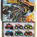 Hot Wheels Monster Trucks, Set of 12 1:64 Scale Die-Cast Toy Trucks for Kids and Collectors, Styles May Vary 