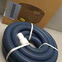 BEWAVE Pool Vacuum Hose, Above/In Ground Manual Heavy Duty Swimming Pool Hose with Swivel Cuff, 1-1/2 In x 30 Ft
