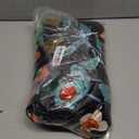 Jekeno Colorful Flowers Plant Blanket Floral Gifts for Women Kids Girls Mom Wife Sister Female Friends Birthday Christmas Halloween Easter Decor Home Bedroom Living Room Throw Blanket 50"x60" (Black Red Blue)