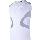 Padded Compression Shirt - Protective Tank Top for Basketball & Volleyball Protection, Medium