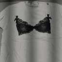 Lingerie Graphic Corset Bustier Bra Trendy Cute Sexy Fun T-Shirt