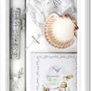 Pink Princess Baptism Candle Set for Boys Girls - Baptism Set Catholic with Candle - Velas para Bautizo de Nio Set Nia (Silver) (SFI5000)