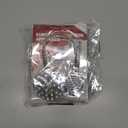 SUQ I OME 2 Pack of Crystal Curtain Magnetic Tieback Flower Curtain Clips Buckle with Stretchy Wire Rope Curtain Holdbacks for Home Office Decoration