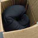 Seat Cushion for Office Chair and Car, Lumbar Support Pillow for Office Chair, Memory Foam Ergonomic Seat Cushion for Long Sitting, Back & Tailbone Pain, Sciatica - Black