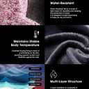 TSLA Women's Winter Ski Jacket, Waterproof Warm Insulated Snow Coats, Cold Weather Windproof Snowboard Jacket with Hood