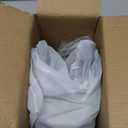 2pcs Full Face Shield for Yard Work & Woodworking, Wide View Clear Visor with Anti-Fog Coating, Breathable Bottom Design, Adjustable Headband (White)