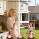 Video Walkie Talkies for Kids, 2 Pack Rechargeable Long Range Video Intercom Kids Walkies Talkies with Camera, Indoor Outdoor Toys for Family Games, Outside, Camping, Hiking for Boys Girls Ages 3-12