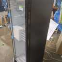 Hamilton Beach, 8.5 Cu. Ft. Commercial Glass Door Display Merchandiser Refrigerator Cooler, ETL, Black