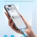 Apple MFi Certified 512GB Flash Drive for iPhone Thumb Drive Photo Stick, USB Memory Stick iPhone Flash Drive for Photos Videos, High Speed Jump Drive Compatible for iPhone/iPad/Android/PC (Blue)