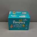 Pampers Diapers - Baby Dry - Size 1, 120 Count, Absorbent Disposable Infant Diaper (Packaging May Vary)