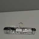 TOPIA HANGER 20 Hooks 2 in 1 Belt Tie Hanger for Closet Max 30 Belts with 30 Ties Capacity, Belt Tie Racks Wooden Hanger for Closet Organizer Storage U Fit for Belt and  Fit for Tie - CT47B (Black)