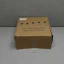 Brightever LED Outdoor String Lights 100FT Patio Lights with 52 Shatterproof ST38 Vintage Edison Bulbs, Outside Hanging Light Waterproof for Porch, Deck, Garden, Backyard, Balcony, 2700K Dimmable (100FT-Warm White, Black Wire)