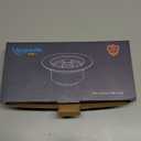 Upgraded 3 in 1 Kitchen Sink Drain Strainer - Stainless Steel Sink Stopper, Anti-Clogging Sink Food Catcher Basket, Fast Drainage Odor Filter Sink Plug for US Standard 3 1/2 inch Drain (Silver-2Pack)