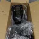 YSN 2 Pack Dusk to Dawn Outdoor Light Fixture Wall Mount Porch Lights Weather Resistant Exterior Sconce Light, Waterproof Wall Lantern for Porch, Garage, Backyard, Walkway, E26 Socket, Black