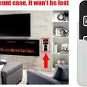 Replacement for FEBO Flame Electric Fireplace Remote Control E3001 ZHS-30-B 384-15A-20-13E F18-I-008-018C F15-I-005-009 15IN-23-100 F15-I-005-031B 14IN-28-078 ZHS-32-D