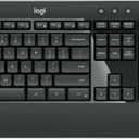 Logitech MK540 Advanced Wireless Keyboard and Mouse Combo for Windows, 2.4 GHz Unifying USB-Receiver, Multimedia Hotkeys, 3-Year Battery Life, for PC, Laptop