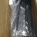 2 Pcs 4"x4" Fence Post Anchor Ground Spike 32"(Actual 3.6"x3.6") Heavy Duty Metal Fence Post Anchor with Black Powder-Coated for Deck, Fence, Porch, Railing, Mailbox