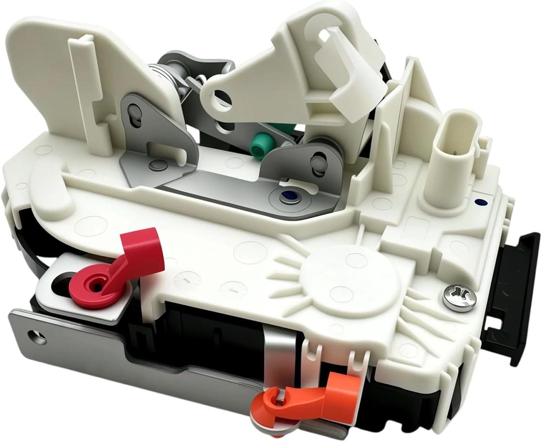 4 Pins Front Left Driver Side Door Latch Lock Actuator Compatible with Chrysler Town & Country/Dodge Grand Caravan/Ram 1500 2500 3500/Jeep Compass/PatriotReplace for 4589417AA, 931-080