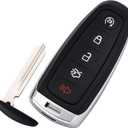 Key Fob for Ford Flex Explorer Escape 2013-2017, Keyfob Replacement for Edge Focus Taurus, for Lincoln MKS MKT MKX Key Fob Shell Case Cover ( Just a Empty Key fob) FCC IDM3N5WY8609 (without chip)