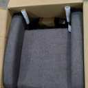 Sweetcrispy Massage Recliner Chair for Adults, Adjustable Home Theater Seating with Lumbar Support, Small Recliners for Small Spaces, Dark Grey (25.2"D x 29.2"W x 38.7"H, Mica Gray)