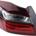 Tail Lights Rear Brake Outer Lamp Assembly for Honda Accord 2016 2017 Left Driver Side 33550T2AA21 HO2804108