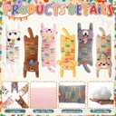 Civaner 25 Set Plush Stuffed Animals with Positive Card Christmas Gifts Bulk for Family Friend(24 Set,Birthday Mini Bear)